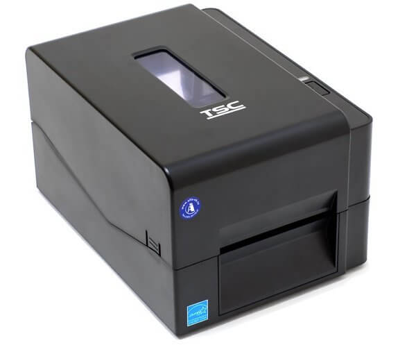 Принтер этикеток TSC TE200. Вид спереди. 